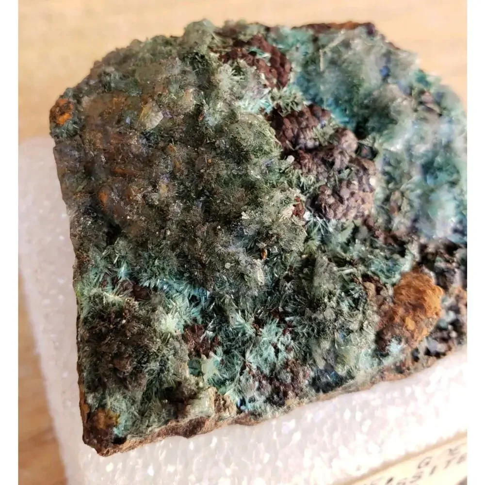 Aurichalcite Goethite Calcite Cerussite, Mapimi Durango Mexico 78g Estate